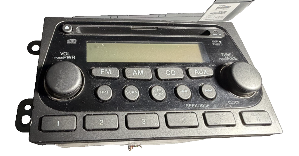2003 2004 2005 2006 Honda Element AM FM Radio Stereo CD Player 39101 SCV A010 M1