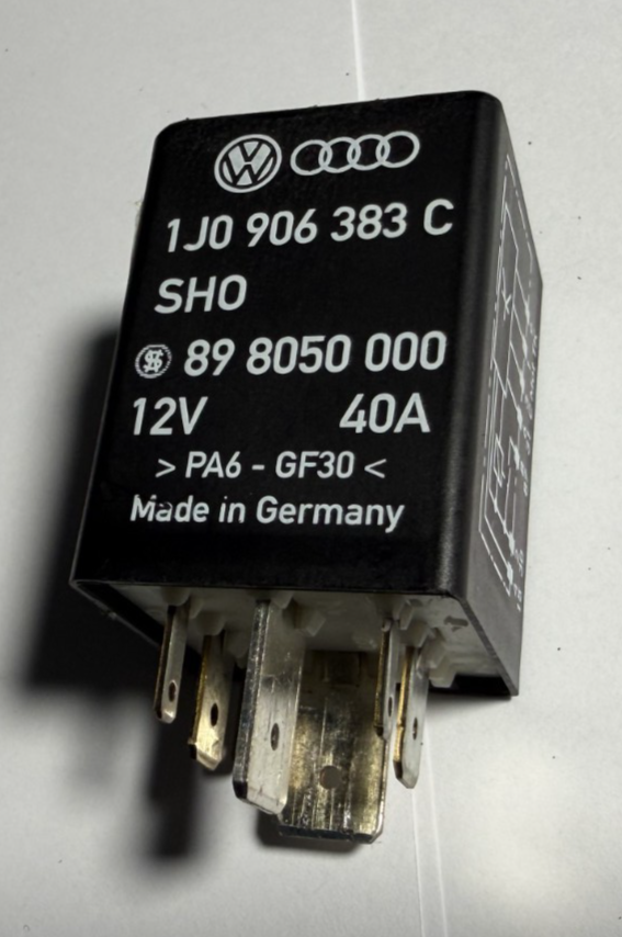 01 02 03 04 05 Volkswagen Passat Fuel Pump Relay 12V 40A 1J0 906 383 C