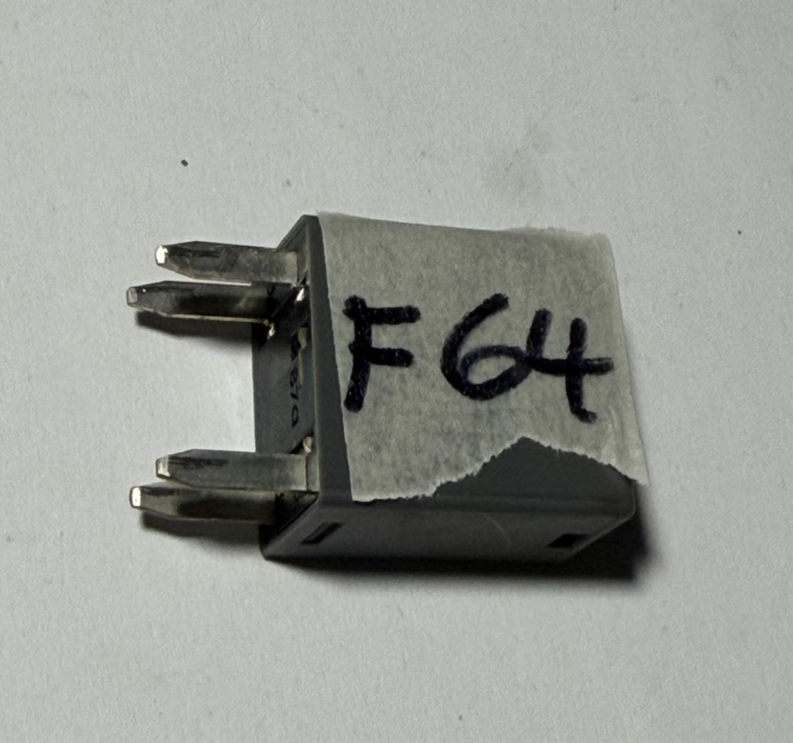 12 2012 Chevrolet Chevy Aveo High Power 4 Pin Multi-Use Relay 13500114 Gray