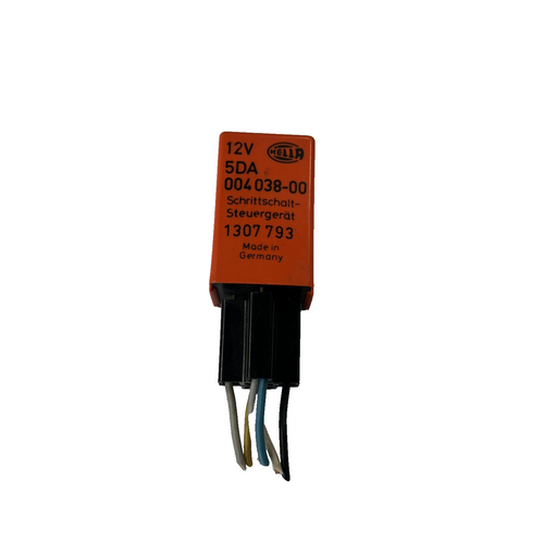 Hella Volvo 240 760 Overdrive Relay 5DA 004 038-00, 1307 793 OEM Orange