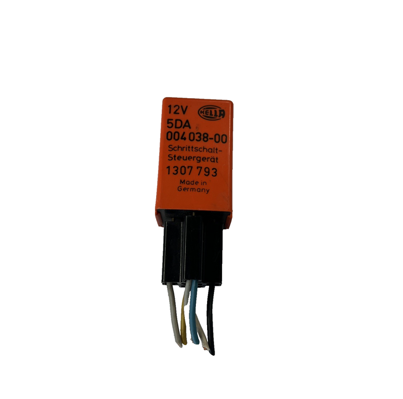 Hella Volvo 240 760 Overdrive Relay 5DA 004 038-00, 1307 793 OEM Orange