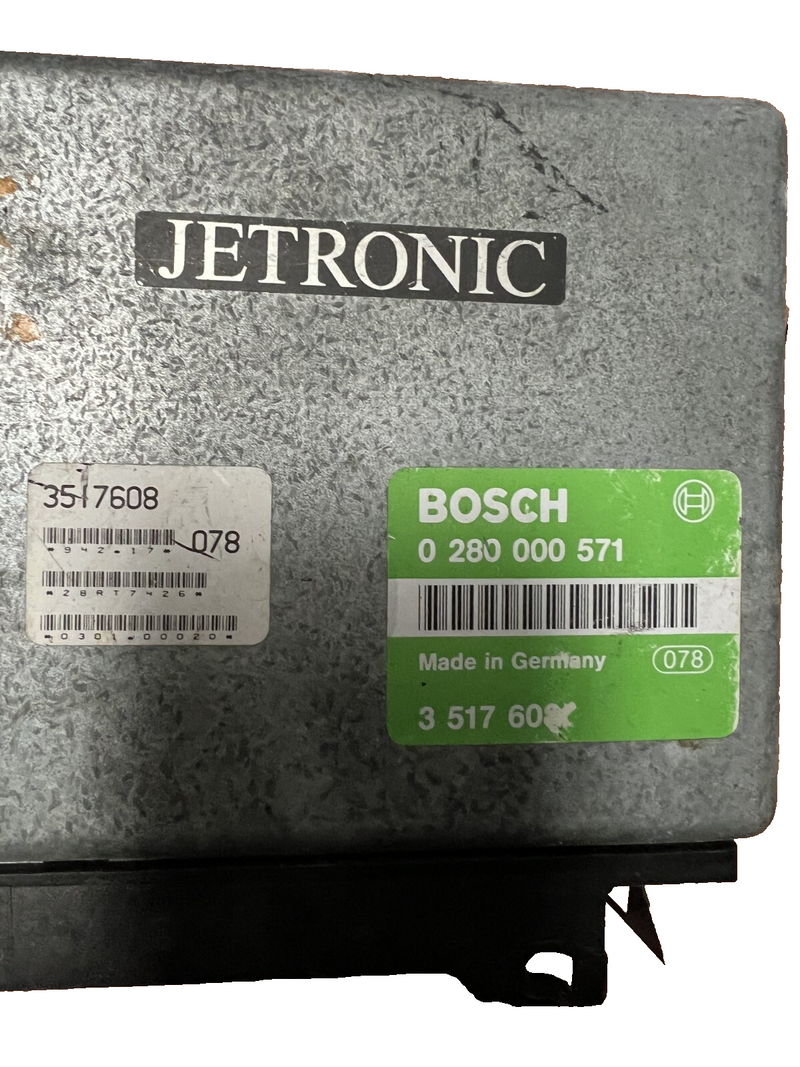 1989-1993 Volvo 740 Engine Computer Module ECM ECU OEM 0 280 000 571, 3 517 608