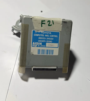 2001 2002 Toyota Sequoia 4WD 4x4 Transfer Case Control Module 89533 34020