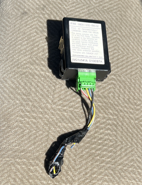 2001-2004 Honda Civic Keyless Entry Module OEM 08E61-S5D-1M0-02, WG1U541A