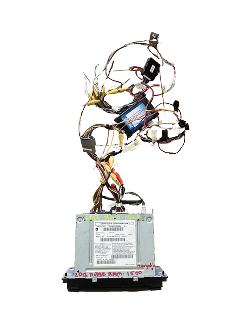 2009-2012 Dodge Ram 1500 Navigation Radio Receiver Display Screen 05091186AC