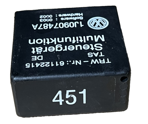 Multifunction Steering Relay 1J0907487A fits 1999-2005 Volkswagen Jetta Passat