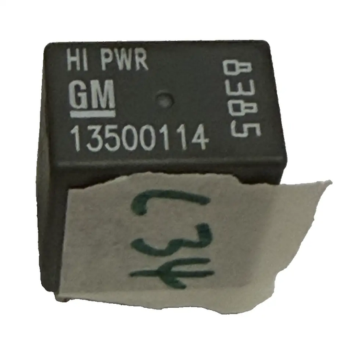 12 2012 Chevrolet Chevy Aveo High Power 4 Pin Multi-Use Relay 13500114 Black by GM