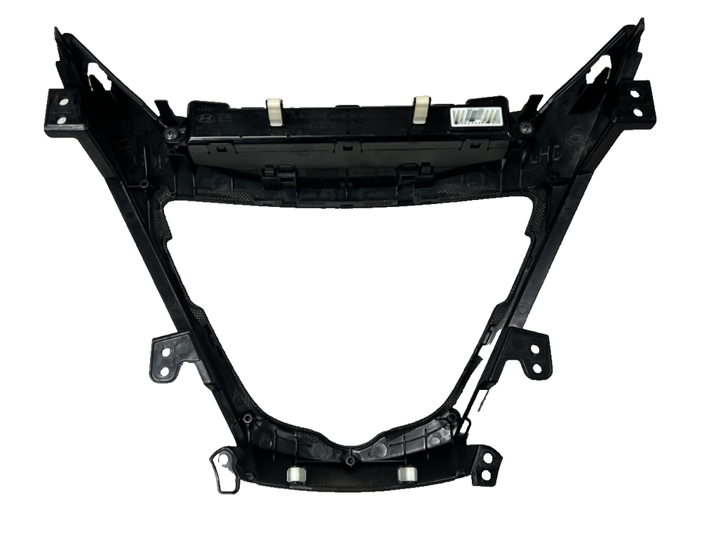 13 2013 Hyundai Elantra Center Dash Radio Clock Bezel Trim 94510 3X000