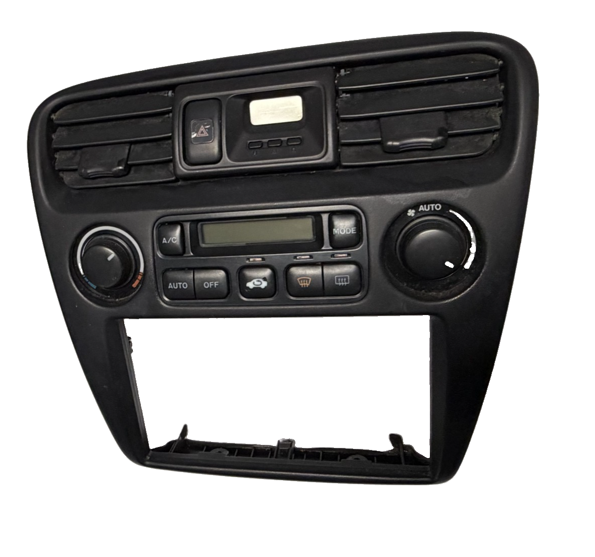 1998-2002 Honda Accord Dash Clock Vent AC Heater Climate Control Switch Panel