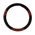 Steering Wheel Cover Black Red for Steering Wheel Protection, Grip Universal Fit by Unbranded