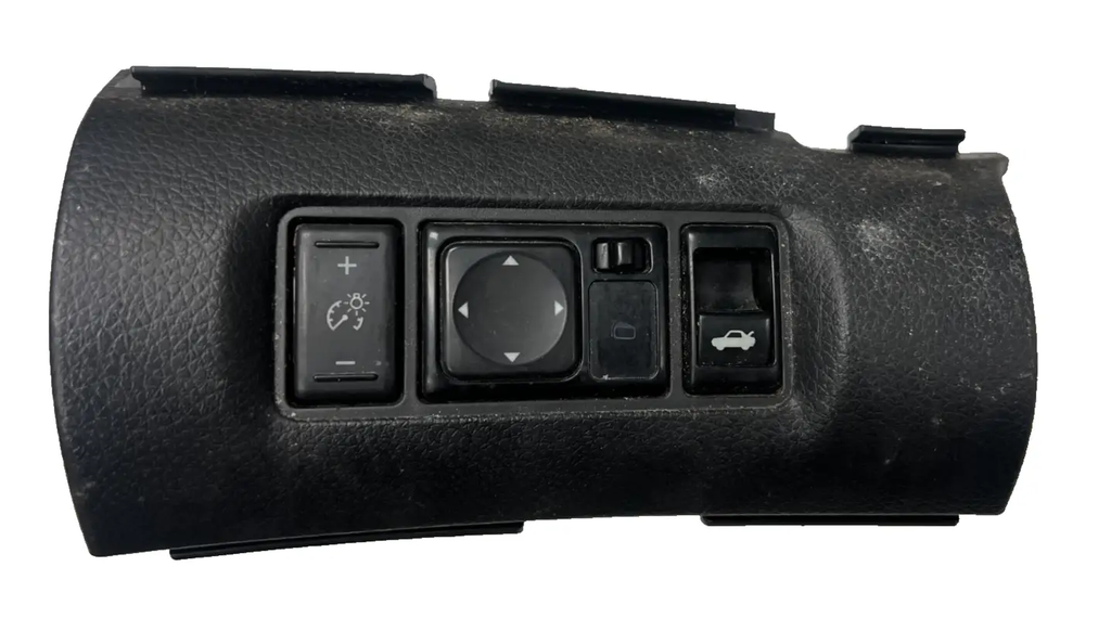 2013-2019 Nissan Sentra Dash Trunk Release Dimmer Mirror Switch Black by Unbranded