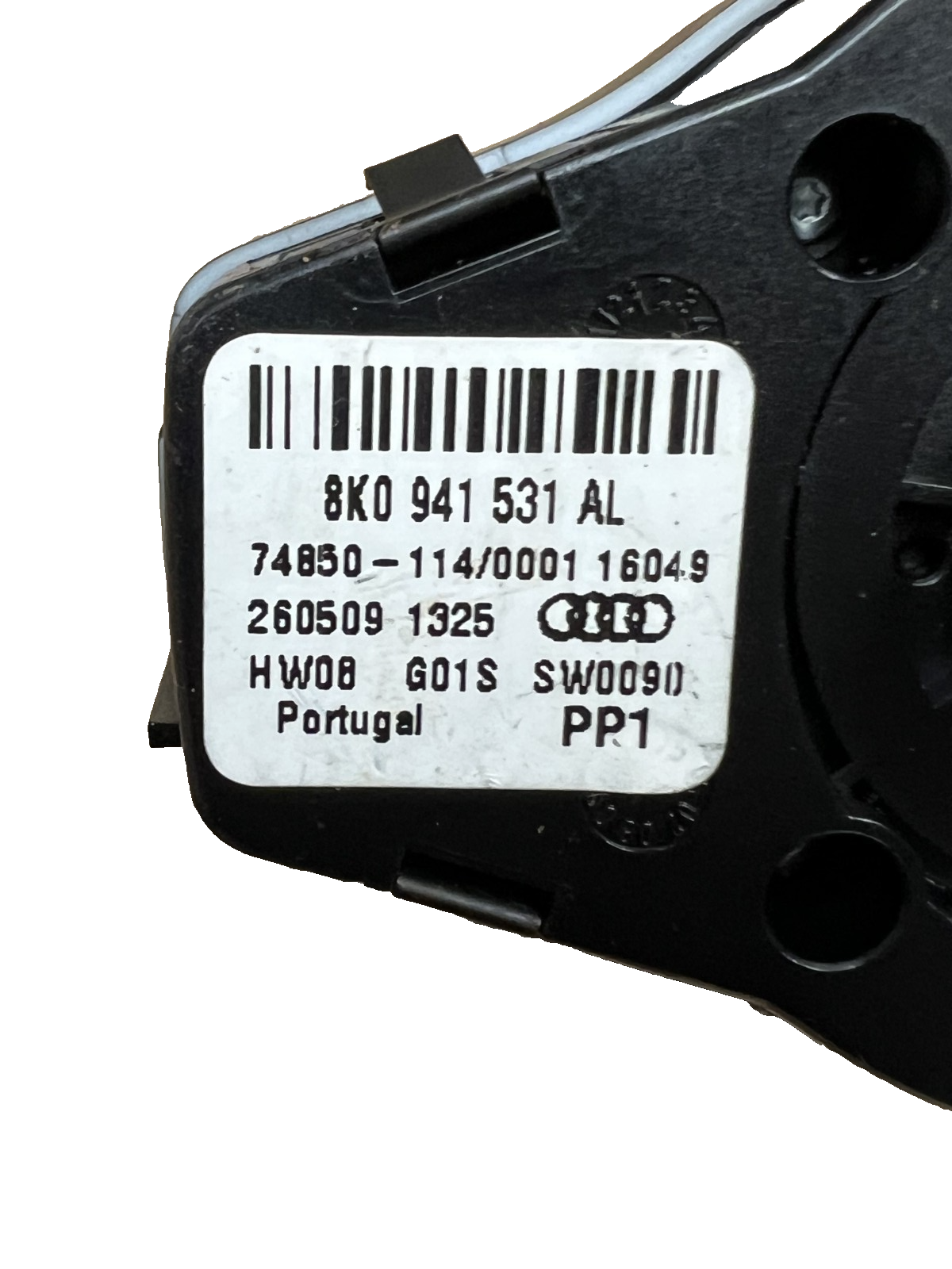 2009-2017 Audi Q5 Dashboard Headlight Lamp Control Panel OEM 8K0 941 531 AL