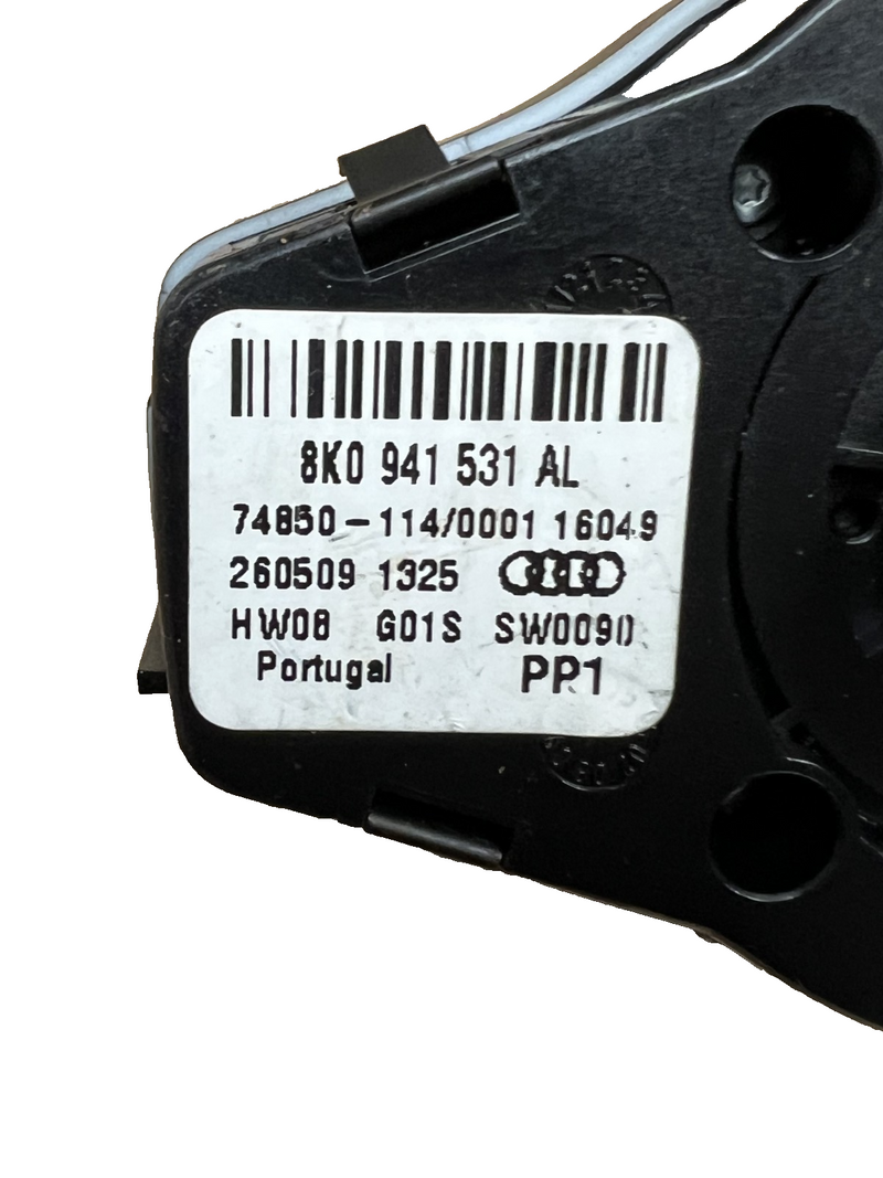 2009-2017 Audi Q5 Dashboard Headlight Lamp Control Panel OEM 8K0 941 531 AL