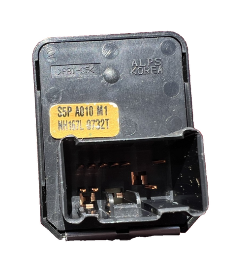 Mirror Control Switch Button S5P A010 M1 Black fits 01 02 03 04 05 Honda Civic