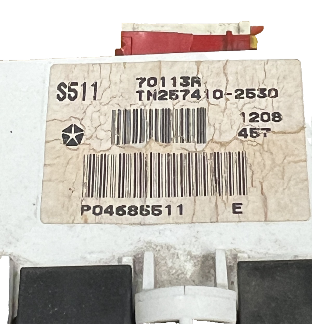 99-00 Dodge Caravan Plymouth Voyager Instrument Cluster 04685511, TN257410-2530