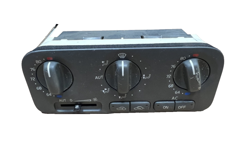 1998 1999 2000 Volvo S70 AC Heater Temp Climate Control Panel OEM 9171800