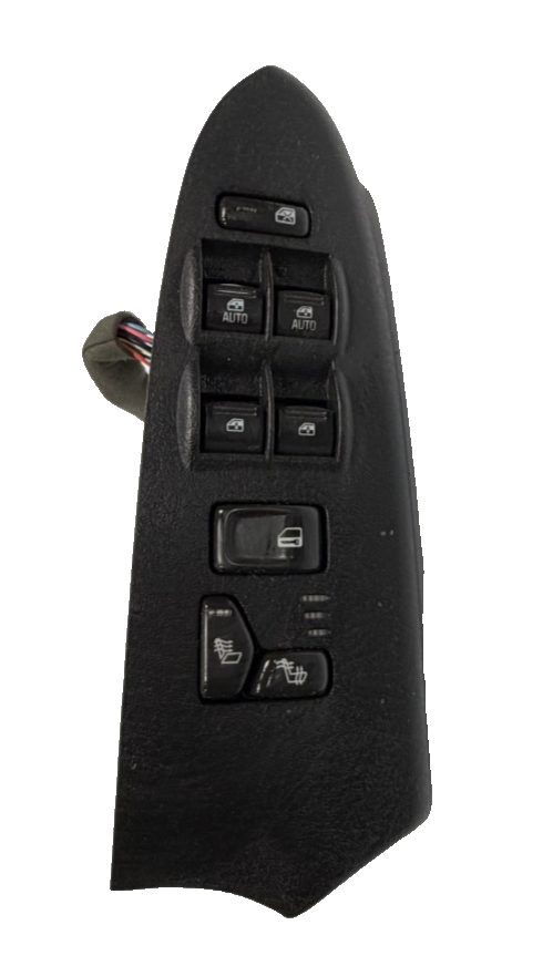 06-09 Chevy Trailblazer Master Driver Power Window Switch Left Side 25867001 by Unbranded