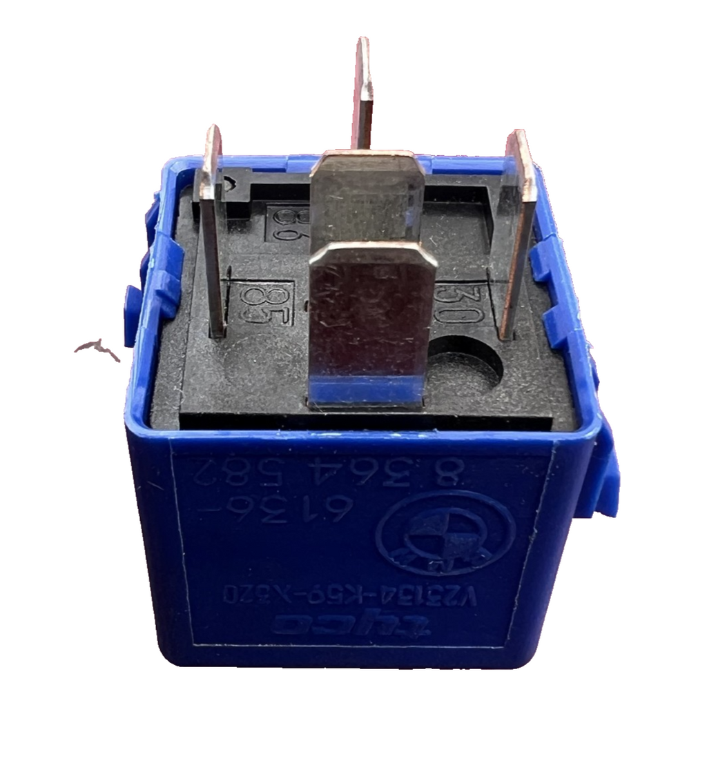 Tyco BMW E36 E46 E65 Z3 Relay OEM 8 364 582, V23134 K59 X320 Blue