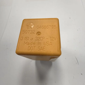 Dodge Caravan Turn Signal Flasher Relay 12V 50732 04686795 Yellow