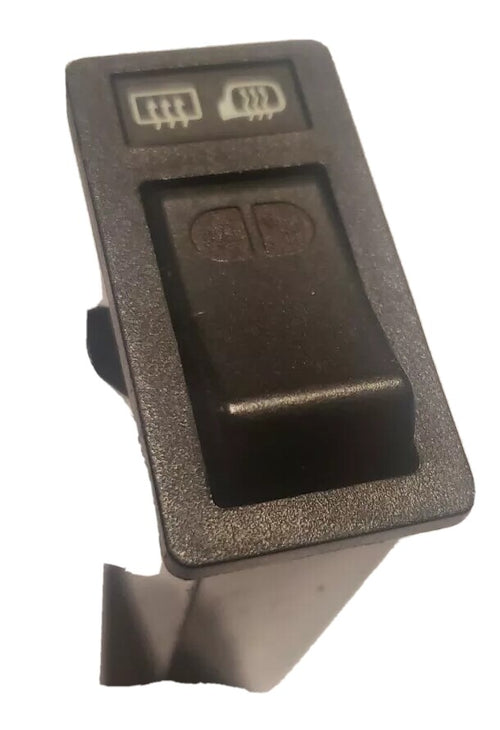 1991-1992 Volvo 740 Rear Defrost Heated Mirror Switch OEM 1362343 Black