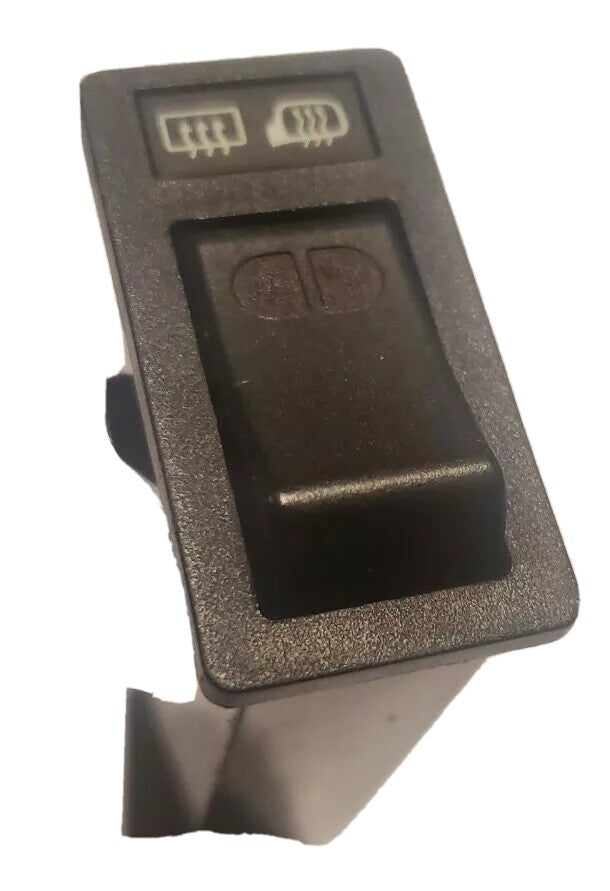 1991-1992 Volvo 740 Rear Defrost Heated Mirror Switch OEM 1362343 Black
