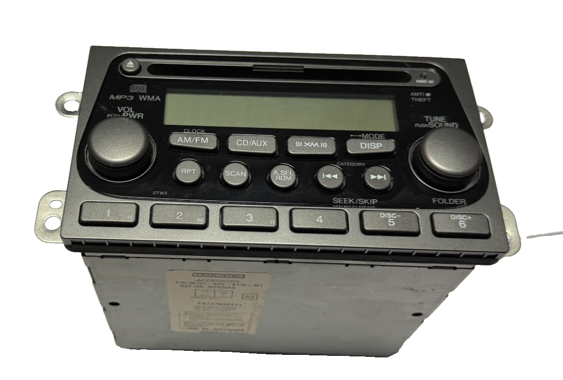 AM FM CD Player Radio Receiver 39101 SCV A110 M1 fits 05 06 Honda Element