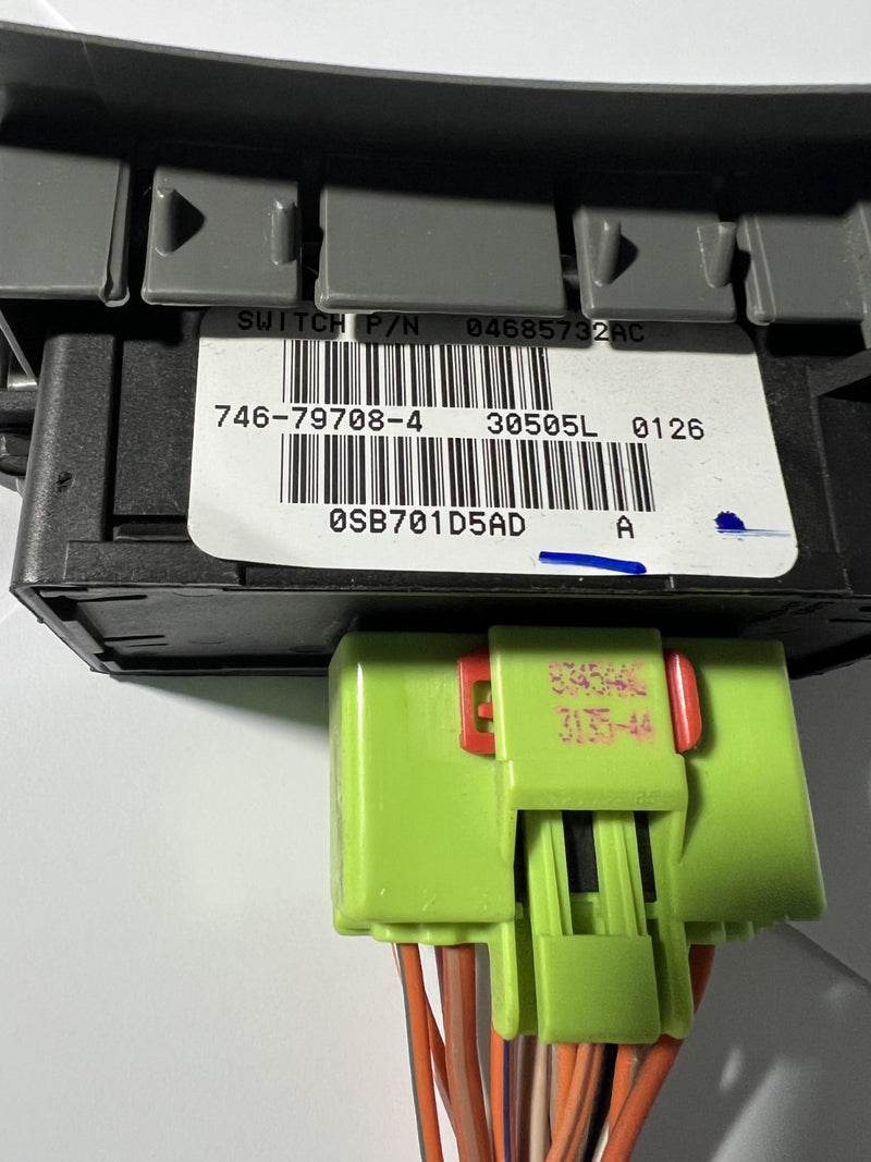 Window Control Door Switch Left 04685732AC fits 2001-2007 Dodge Grand Caravan