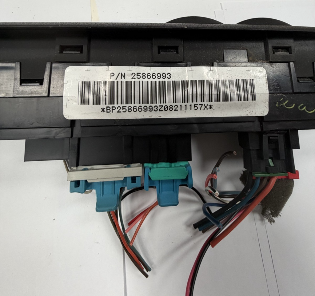 06-09 GMC Envoy Door Power Master Panel Window Switch Driver Side 25866993