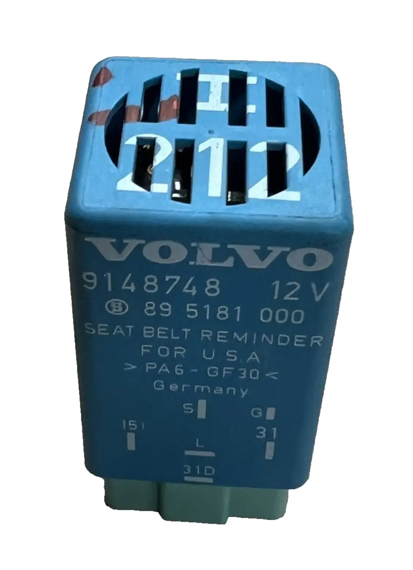 Volvo V70 C70 S70 V40 S40 Volvo Warning Seat Belt Relay 9148748 Blue by Volvo