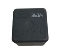 Hella 4-Pin Headlamp Headlight Relay 12193614, 3614 Black