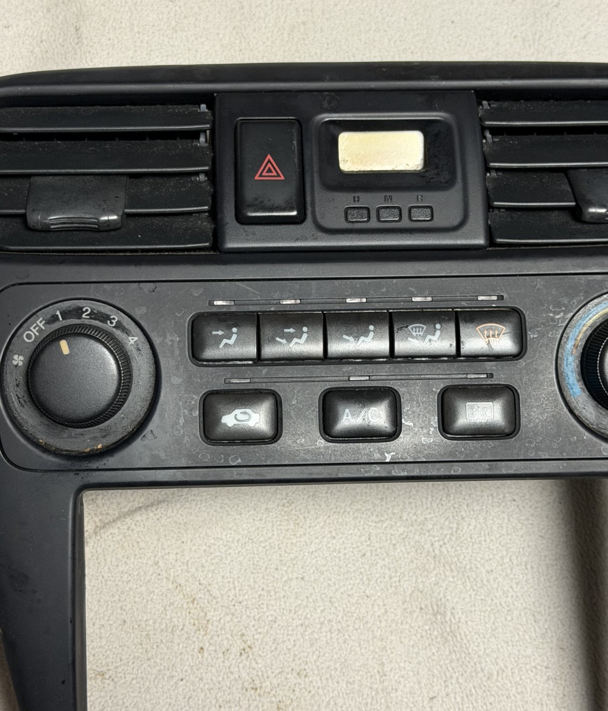 AC Heater HVAC Climate Temperature Control Black fits 1998-2002 Honda Accord