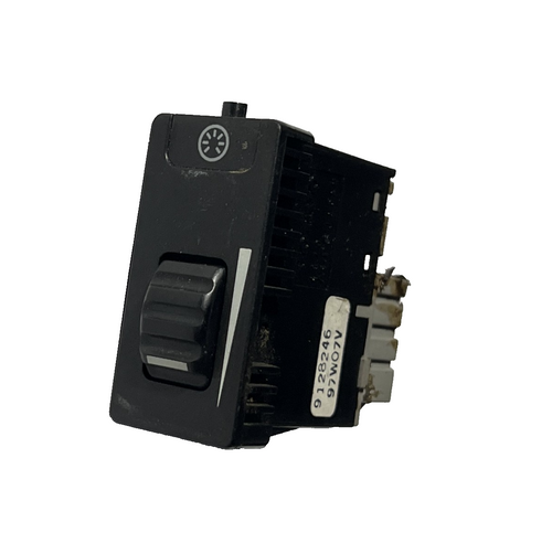 1997-1998 Volvo V90 Dimmer Switch Rheostat OEM 9128246 97W07V Black