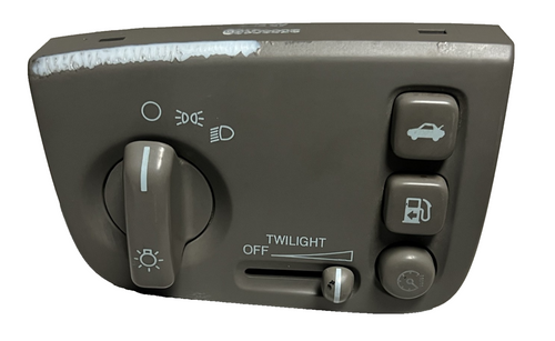 2000-2005 Cadillac Deville Dash Headlight Dimmer Gas Trunk Lock Switch