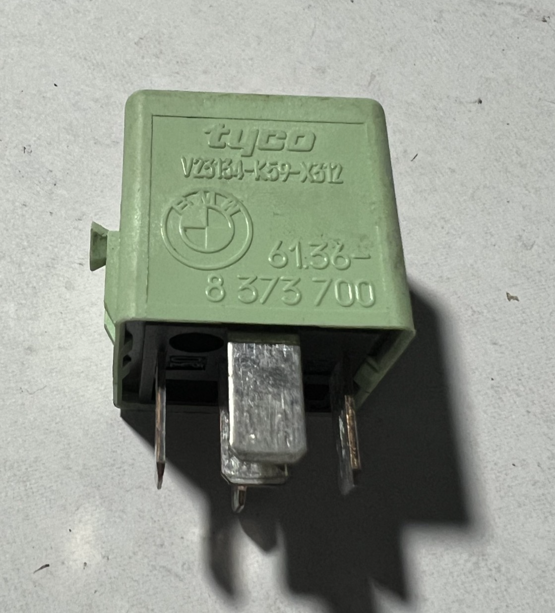 Tyco Fuel Pump Relay 6136 8 373 700, V23134 K59 X312 fits 2000-2018 BMW X5 X6