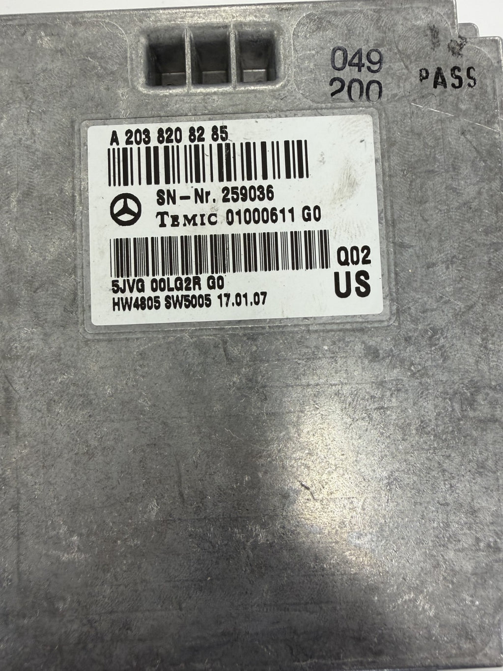 Mercedes Linguatronic Voice Bluetooth Communication Language Control Module