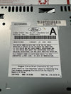 2009-2012 Ford F150 F-150 Pickup Radio CD Single Disc Player 9L3T 18C869 CA