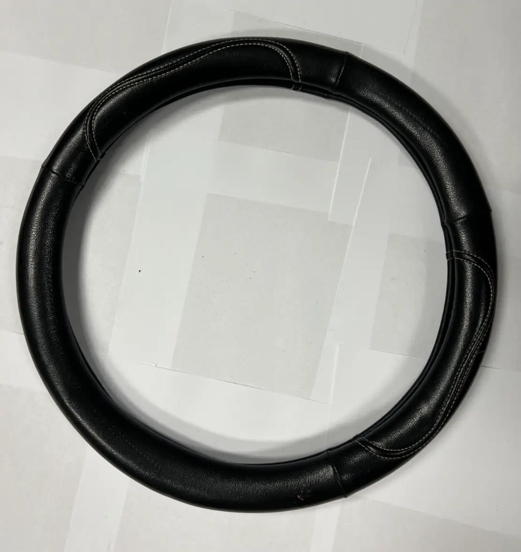 Steering Wheel Cover Black Universal Fit for Grip by Unbranded