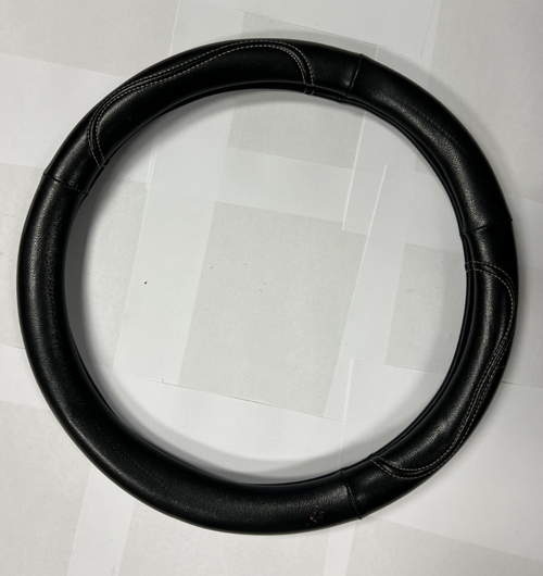 Steering Wheel Cover Black Universal Fit for Grip