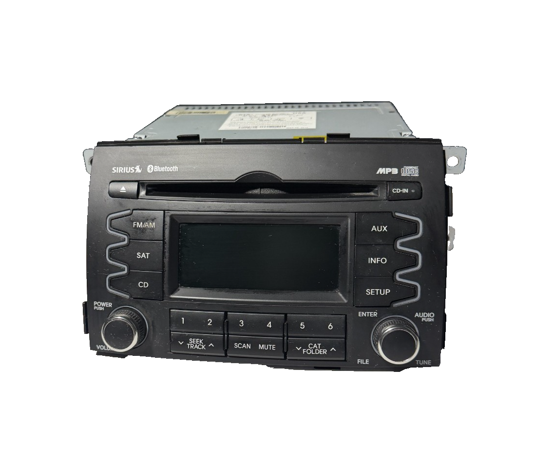 2011 2012 2013 Kia Sorento Sirius AM FM CD Radio Screen Display 961401U201