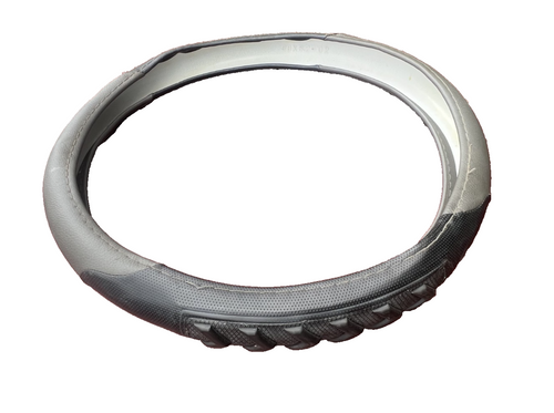 Steering Wheel Cover Gray, Dark Gray for Steering Wheel Protection, Grip