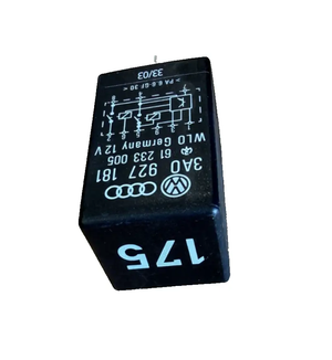 Volkswagen Jetta Accessory Power Relay 99-05 3A0 927 181 61 233 005 Black