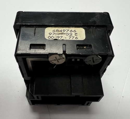 Headlight Lamp Control Switch 6849766 Black fits 1994-1998 Volvo 850 960 V90 S90