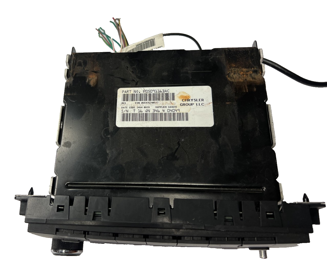 2013-2017 Dodge Chrysler Jeep Radio Receiver AM FM CD Player P05091163AC