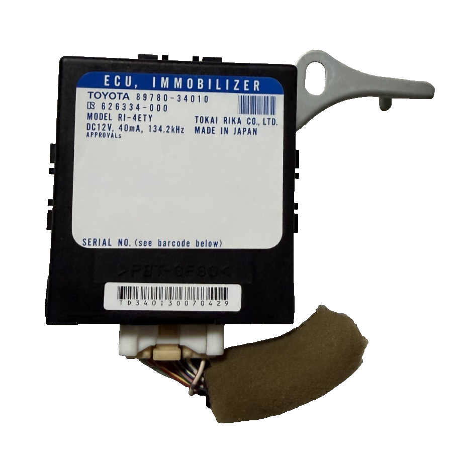 02 03 04 05 06 07 Toyota Sequoia Immobilizer Control Module 89780 34010