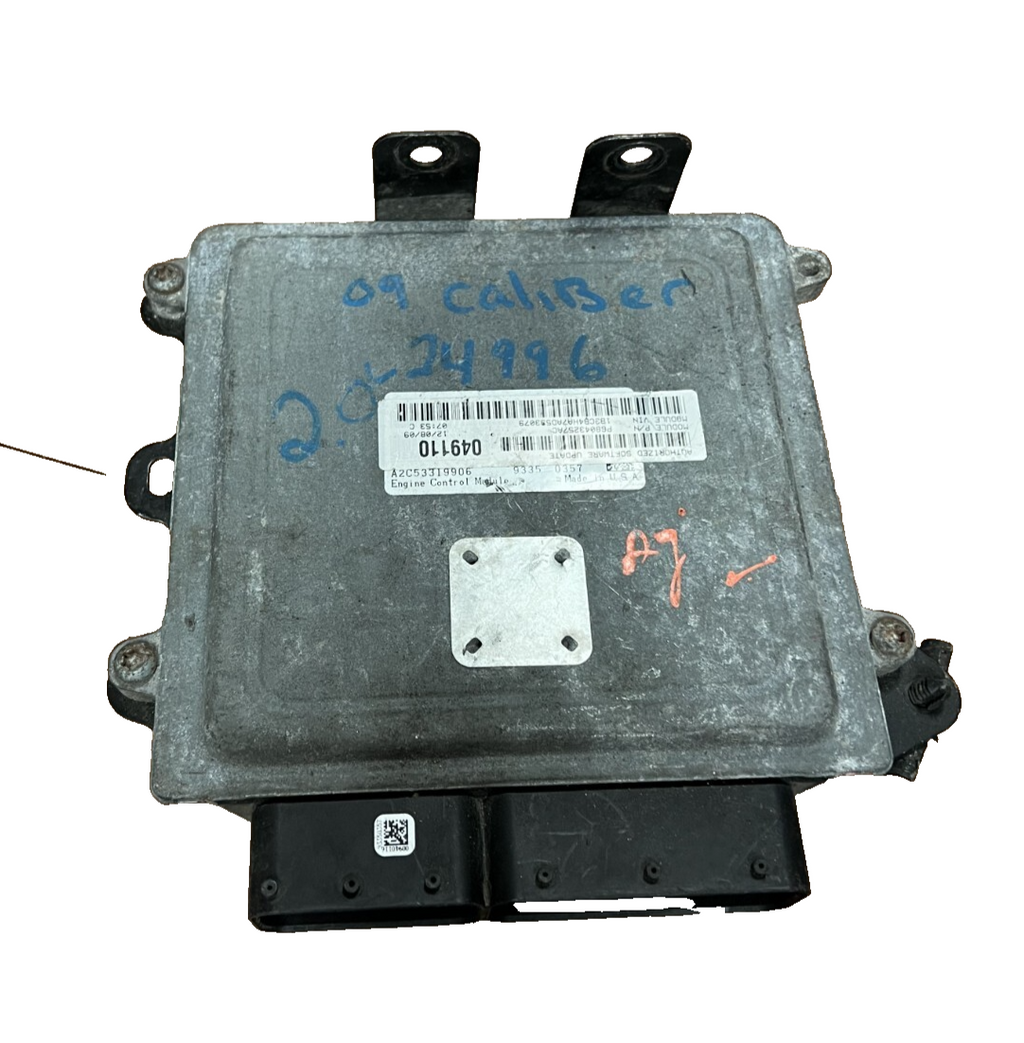 2009 2010 Dodge Caliber Engine Computer Control Module ECM OEM 68043257AC