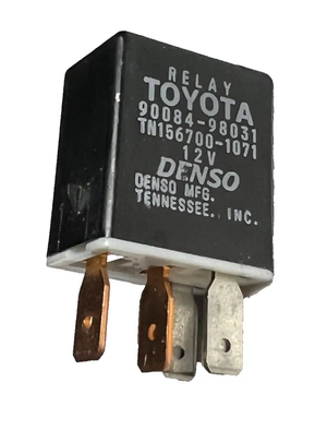 1997-2005 Toyota Camry Denso 4 Pin Relay 90084 98031, TN156700 1071 Black