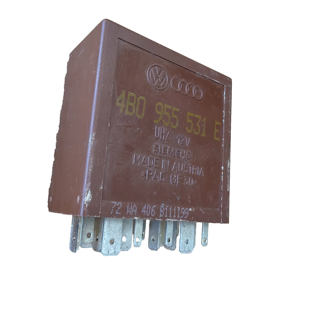 Intermittent Wiper Relay 12V 4B0955531E fits 1998-2001 Volkswagen Beetle
