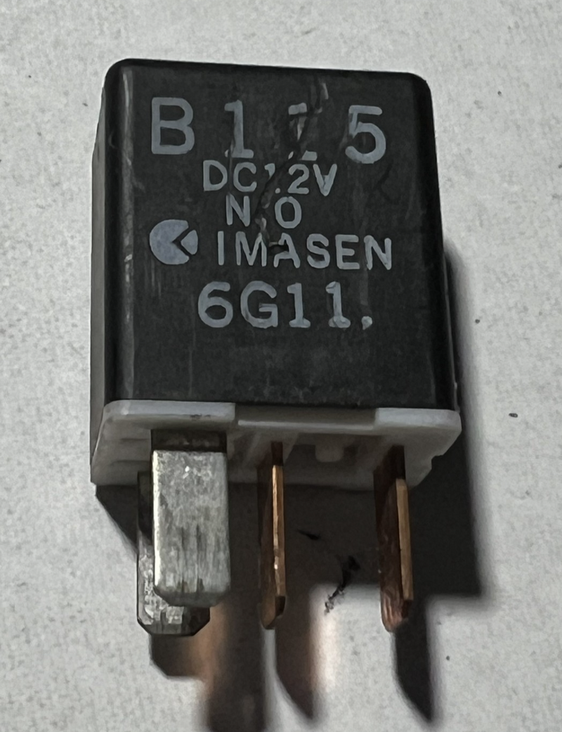 Imasen 4 Pin Accessory Power Relay B115, 6G11 fits Mazda 3 5 6 Miata CX-7