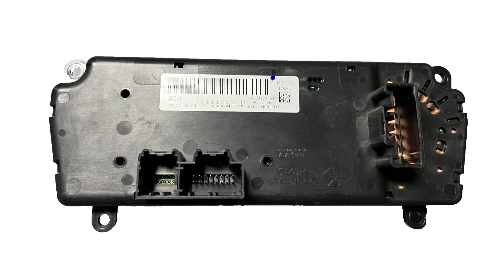 2007-2009 Dodge Nitro AC Heater Climate Temperature Control 55111829AD