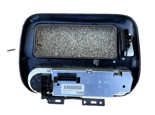 AC Heater Climate Control Trim 04677966AB fits 99-00 Chrysler Town & Country